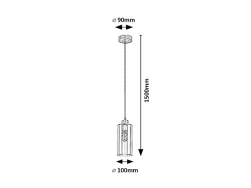 Lustra Tanno 72141 Stejar / Fumuriu (3)