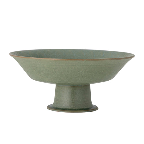 Bol decorativ din ceramica, Bodie Verde, Ø31xH14 cm