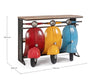 Bizzotto Masa de bar din lemn de mango si metal, Tris Vespa Multicolor, L143,5xl75xH100,3 cm