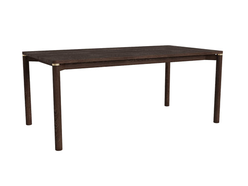 Unique Furniture A/S Masa din lemn, Arun Oil Maro, L180xl95xH75 cm