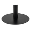 Masa din metal si MDF, Bolzano Round Alb / Negru, Ø110xH75 cm (3)