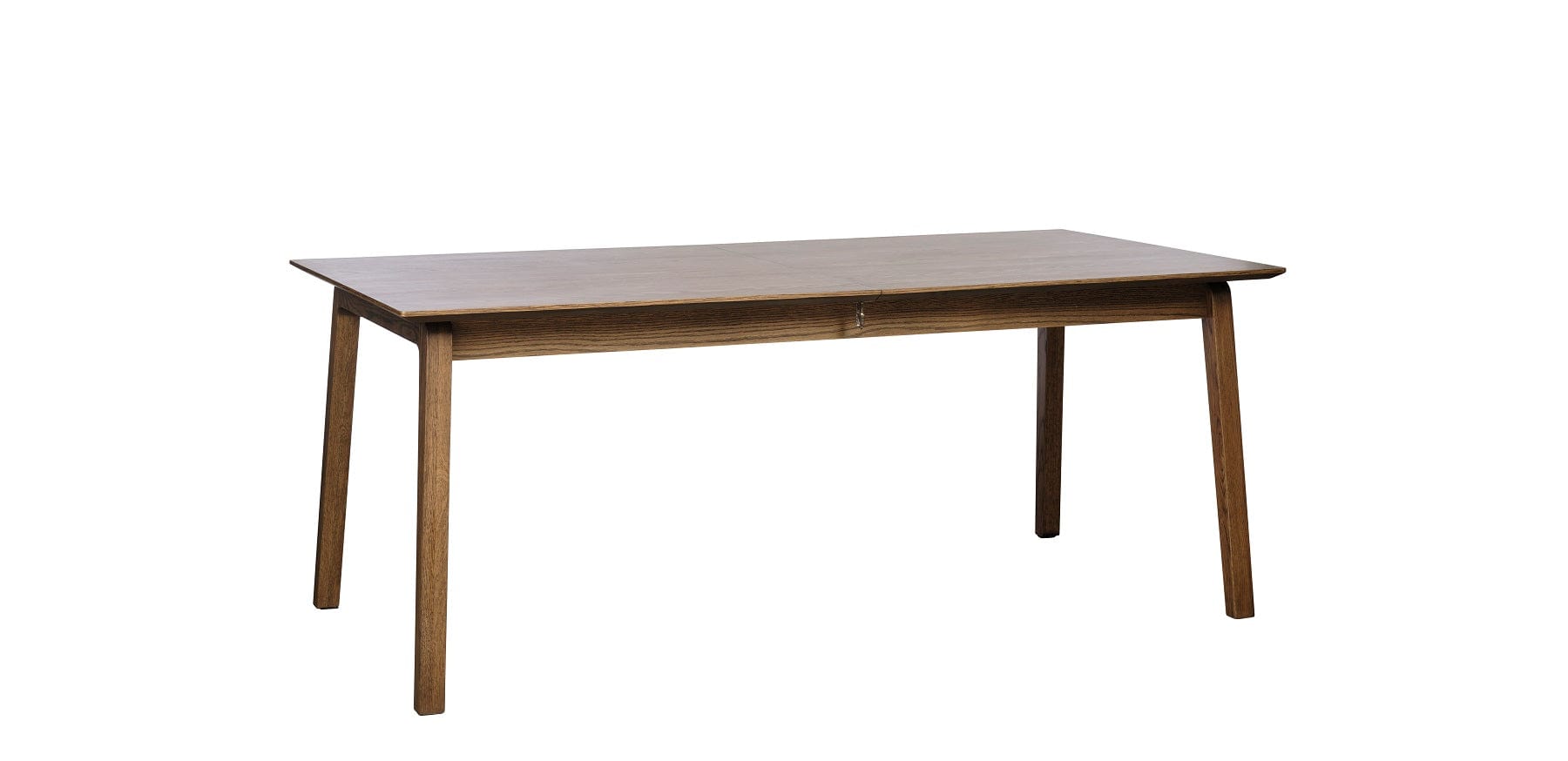 Unique Furniture A/S Masa extensibila din MDF, furnir si lemn, Bari Stejar Smoked, L190-290xl95xH75 cm