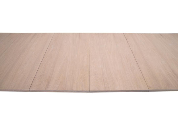 Masa extensibila din pal, furnir si lemn, A-Line Stejar White Wash, L210-310xl100xH74 cm (4)