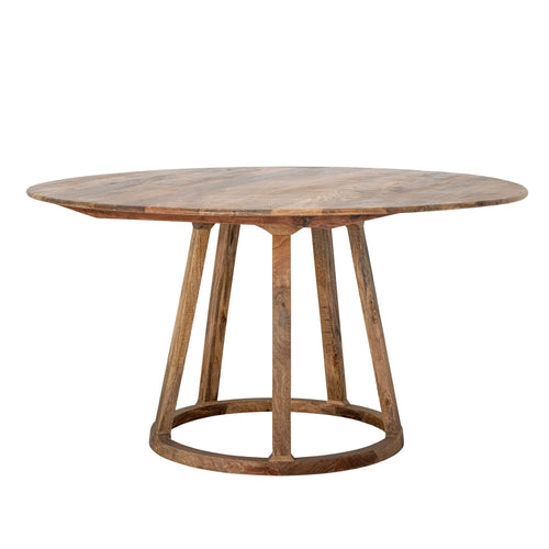 Masa rotunda din lemn, Avalon Natural, Ø145xH75 cm