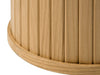 Unique Furniture A/S Masa rotunda din MDF si furnir, Nola Stejar / Natural, Ø50xH55 cm