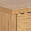 Noptiera din MDF, cu 1 sertar, Cholet Stejar, l50xA35xH24,3 cm (5)