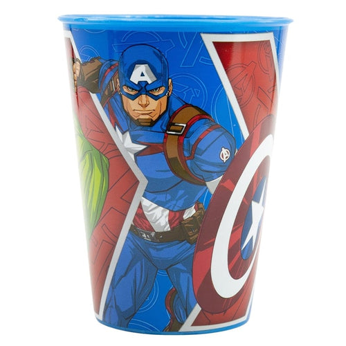 Pahar pentru copii, din plastic, Avengers Multicolor, 260 ml