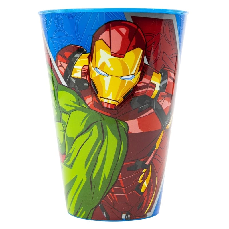 Pahar pentru copii, din plastic, Avengers Multicolor, 430 ml