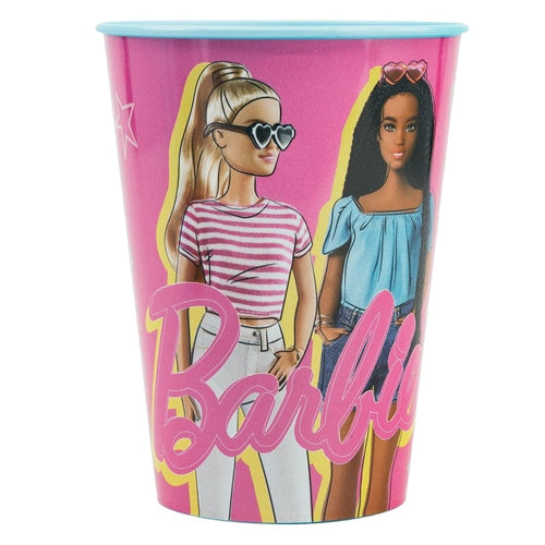 Pahar pentru copii, din plastic, Barbie Multicolor, 260 ml