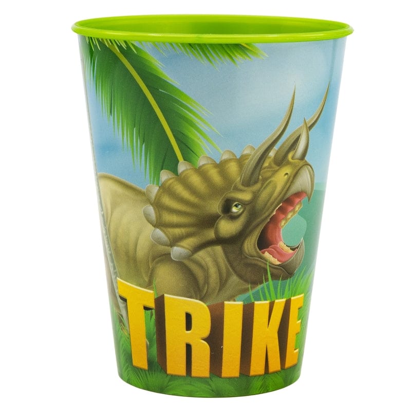 Pahar pentru copii, din plastic, Dinosaur Multicolor, 260 ml (1)