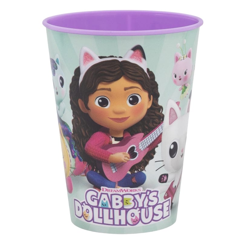 Pahar pentru copii, din plastic, Dollhouse Multicolor, 260 ml