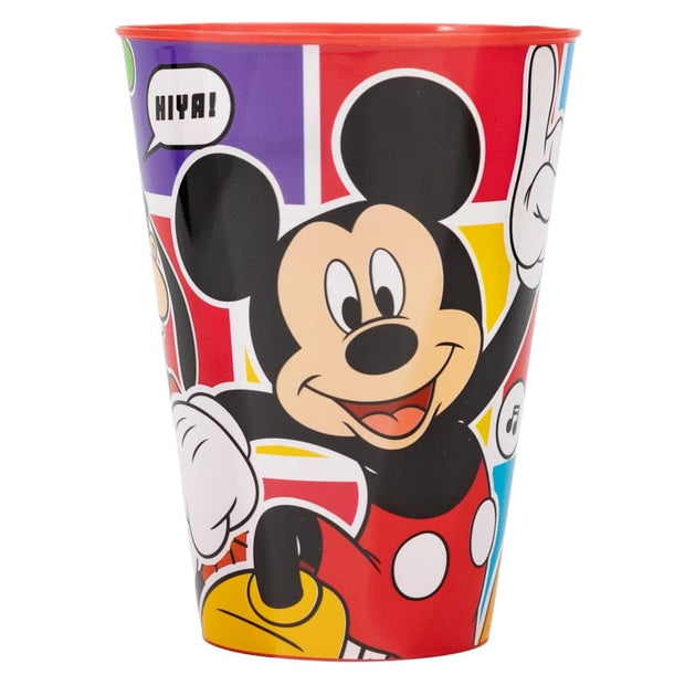 Pahar pentru copii, din plastic, Mickey Mouse Multicolor, 430 ml