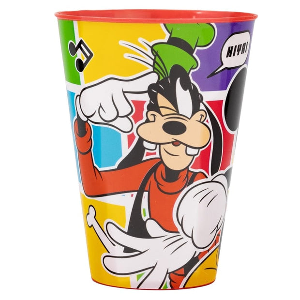 Pahar pentru copii, din plastic, Mickey Mouse Multicolor, 430 ml (1)