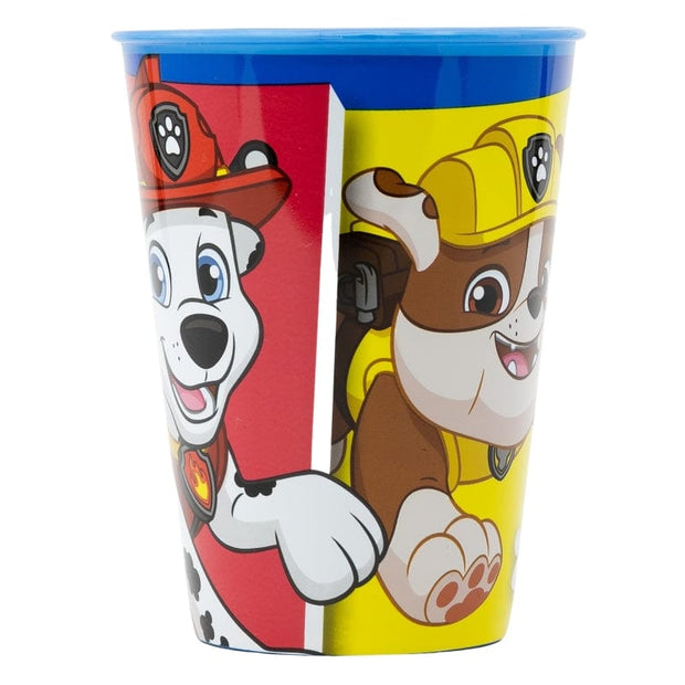 Pahar pentru copii, din plastic, Pup Power Multicolor, 260 ml