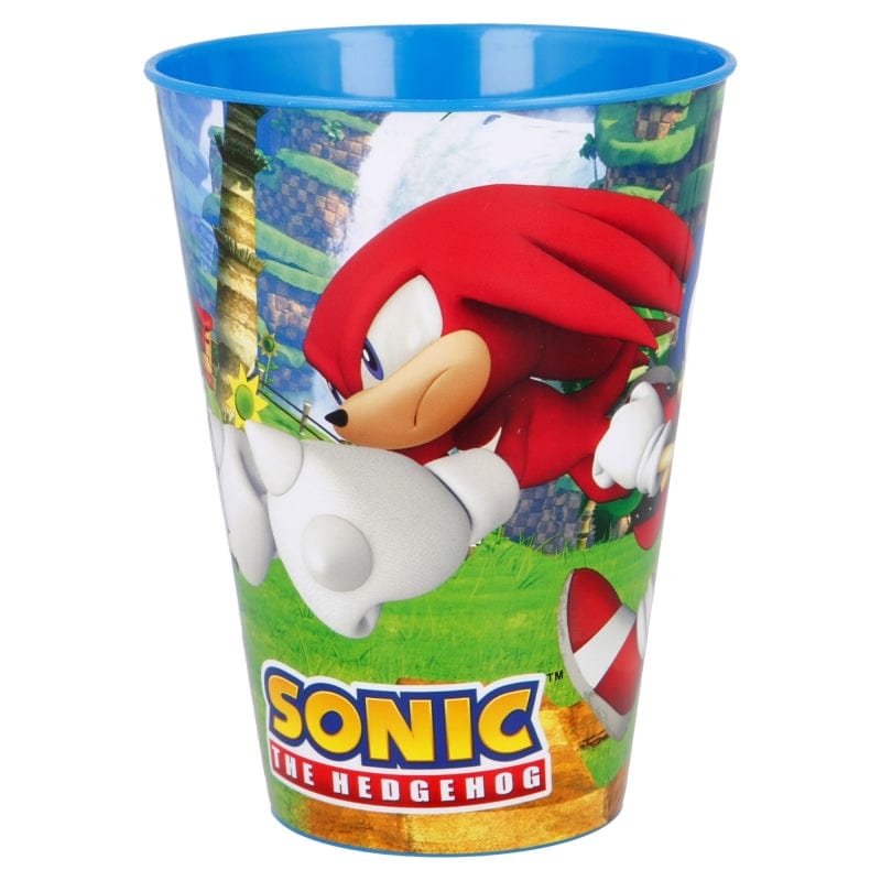 Pahar pentru copii, din plastic, Sonic Multicolor, 430 ml (1)