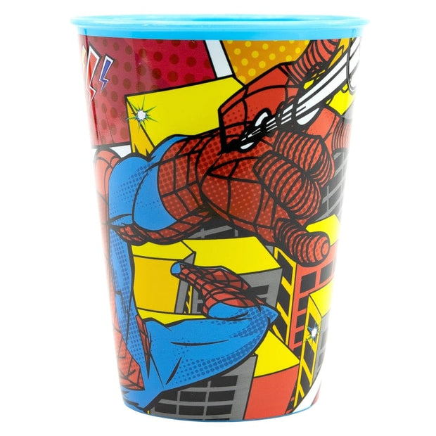 Pahar pentru copii, din plastic, Spider-Man Midnight Multicolor, 260 ml (1)