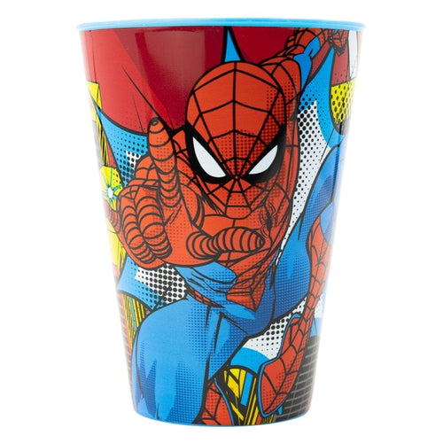 Pahar pentru copii, din plastic, Spider-Man Multicolor, 430 ml