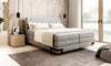 Pat rabatabil cu lada de depozitare, tapitat, Gondole Boxspring & WRSLPL-PAT-GODIN-BOXSPRING