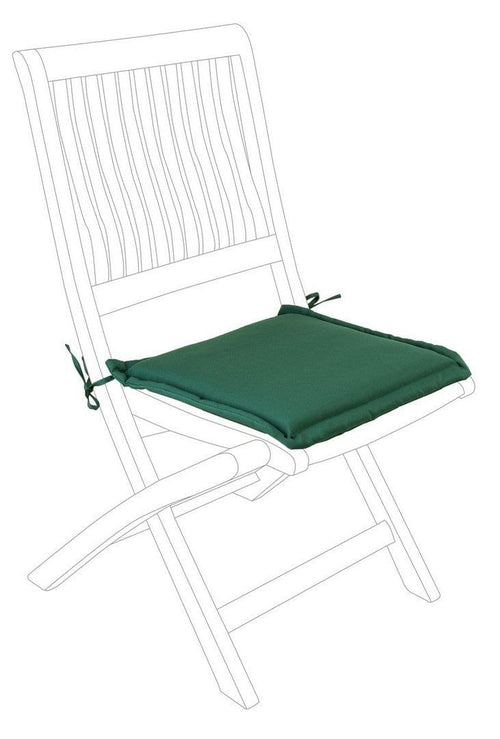 Bizzotto Perna de sezut decorativa cu husa detasabila, Poly180 Square Verde Inchis, L42xl42 cm