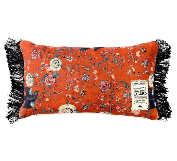 Perna decorativa Black Bird Red (1)