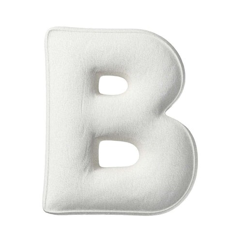 Perna decorativa Letter B Boucle, 30 x 40 cm & YLLTP-LETTER-B-BOUCLE-1922-702