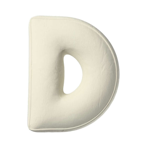 Perna decorativa Letter D Velvet, 30 x 40 cm & YLLTP-LETTER-D-VELVET-1924-704