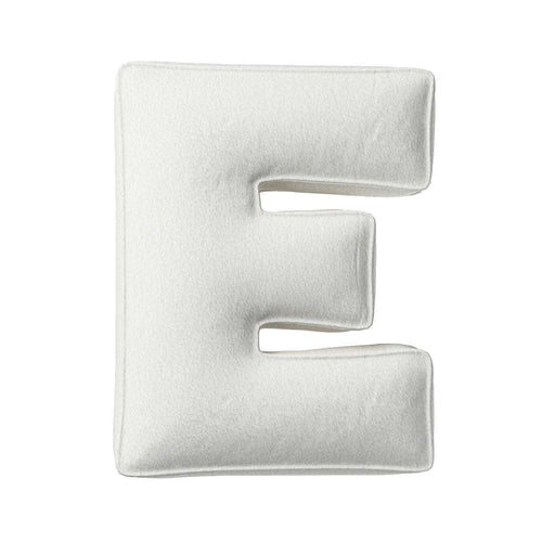 Perna decorativa Letter E Boucle, 30 x 40 cm & YLLTP-LETTER-E-BOUCLE-1925-702