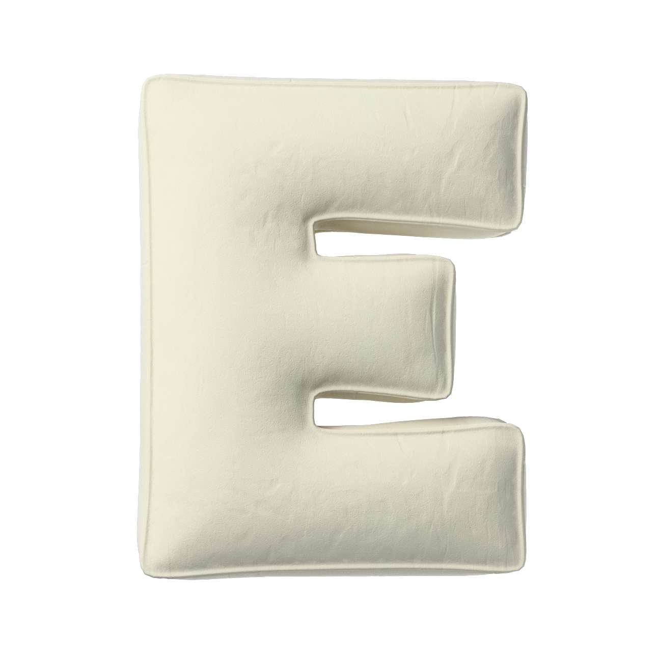 Perna decorativa Letter E Velvet, 30 x 40 cm & YLLTP-LETTER-E-VELVET-1925-704