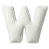 Perna decorativa Letter W Boucle, 35 x 40 cm & YLLTP-LETTER-W-BOUCLE-1943-702