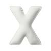 Perna decorativa Letter X Boucle, 35 x 40 cm & YLLTP-LETTER-X-BOUCLE-1944-702