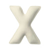 Perna decorativa Letter X Velvet, 35 x 40 cm & YLLTP-LETTER-X-VELVET-1944-704