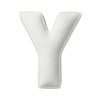 Perna decorativa Letter Y Boucle, 35 x 40 cm & YLLTP-LETTER-Y-BOUCLE-1945-702