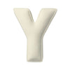 Perna decorativa Letter Y Velvet, 35 x 40 cm & YLLTP-LETTER-Y-VELVET-1945-704