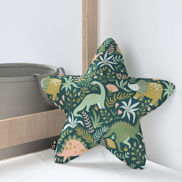 Perna decorativa pentru copii, Lucky Star Dino, 52 x 52 cm (2)