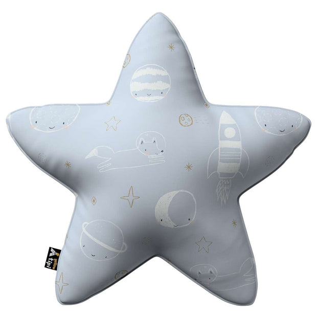 Perna decorativa pentru copii, Lucky Star Planets, 52 x 52 cm