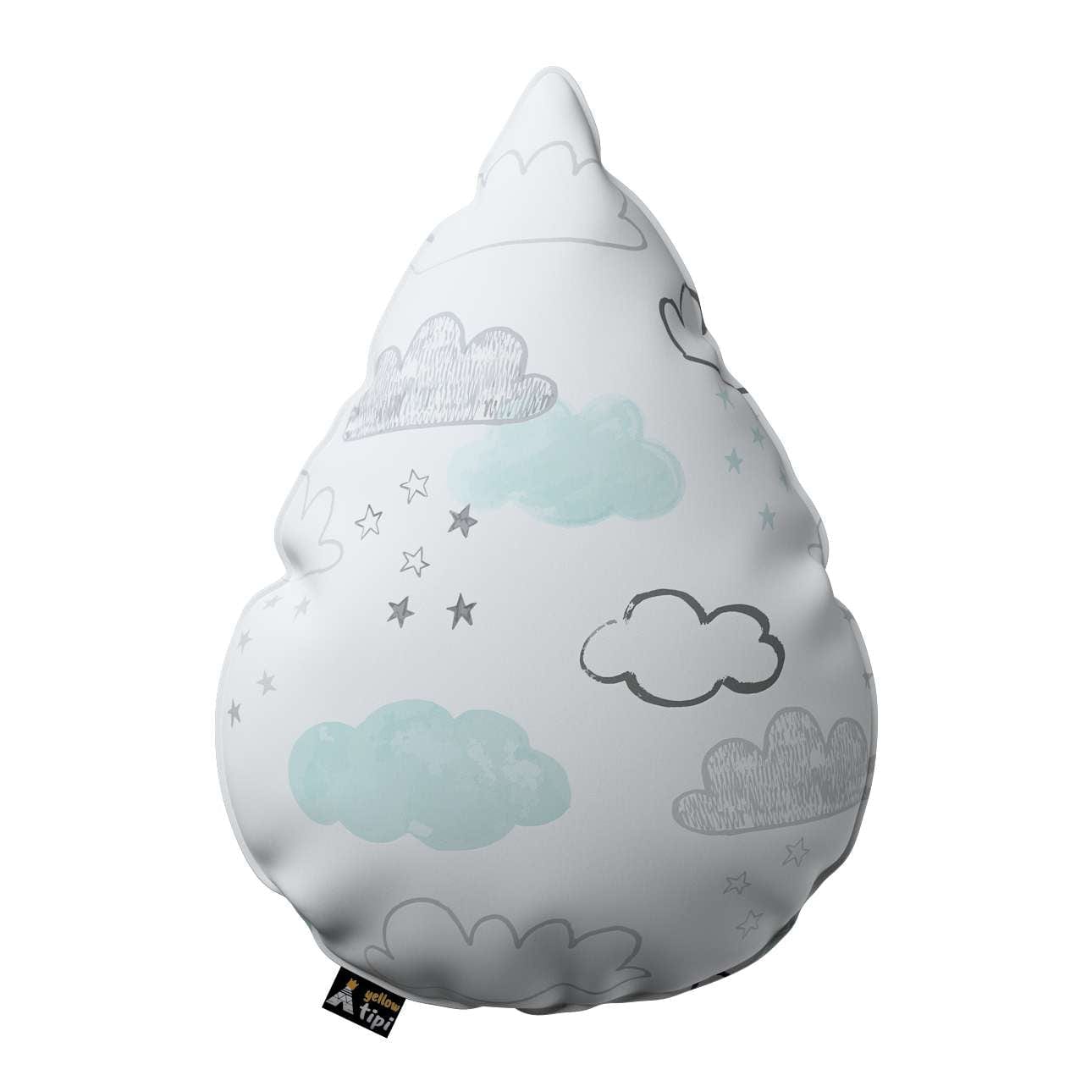 Perna decorativa pentru copii, Sweet Drop Clouds, 55 x 35 cm