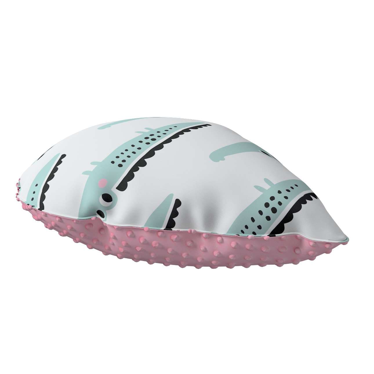 Perna decorativa pentru copii, Sweet Drop Minky Crocodile, 55 x 35 cm (1)