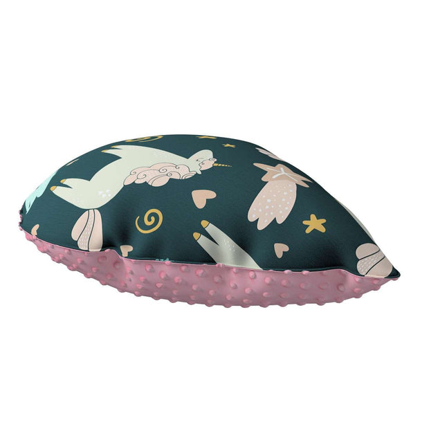 Perna decorativa pentru copii, Sweet Drop Minky Unicorn, 55 x 35 cm (1)