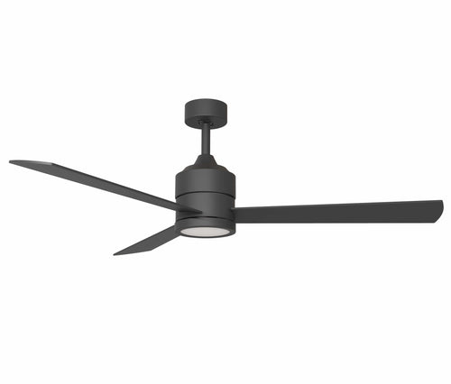 Plafoniera cu ventilator Vinca Negru, AZ4452