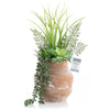 Decoking Planta artificiala in ghiveci, Smoothy Verde / Maro, H48 cm