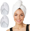 BFSummer Prosop tip turban Happy Alb, 25 x 61 cm