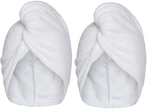 BFSummer Prosop tip turban Happy Alb, 25 x 61 cm