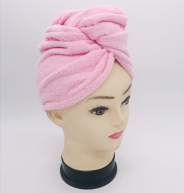 BFSummer Prosop tip turban Happy Roz deschis, 25 x 61 cm