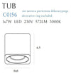 Spot Tub C0156 Alb (3)