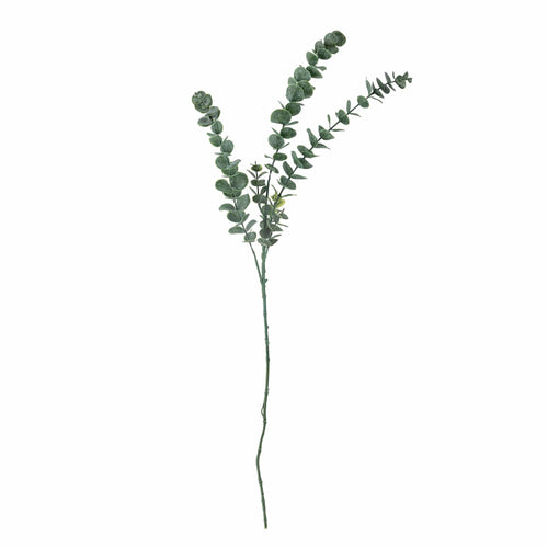 Ramura decorativa artificiala, Eucalyptus Verde, H76 cm