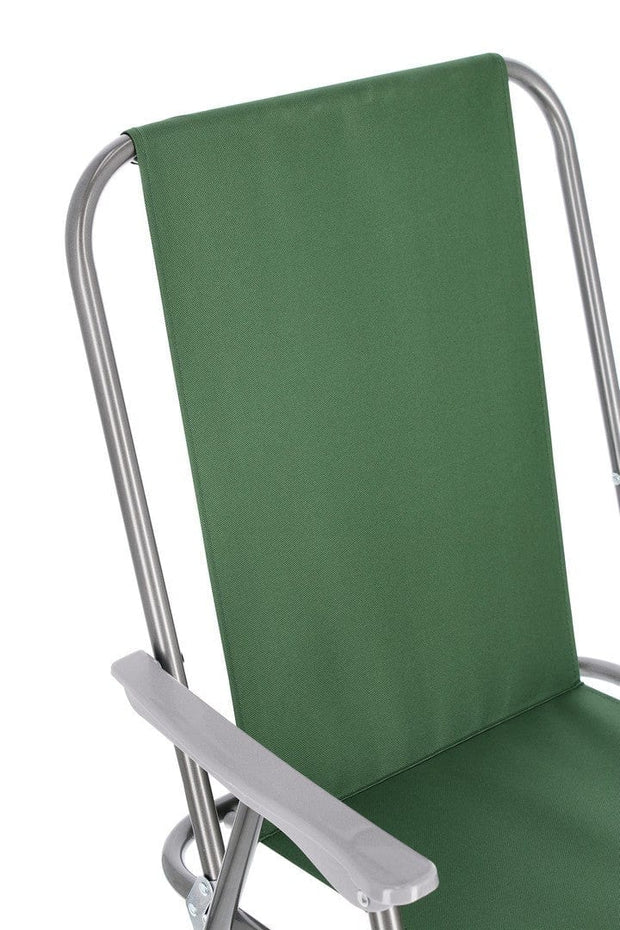 Scaun pliabil de gradina / terasa, din metal, Malibu Verde, l56xA63xH85 cm (5)