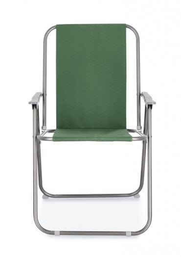 Scaun pliabil de gradina / terasa, din metal, Malibu Verde, l56xA63xH85 cm (10)