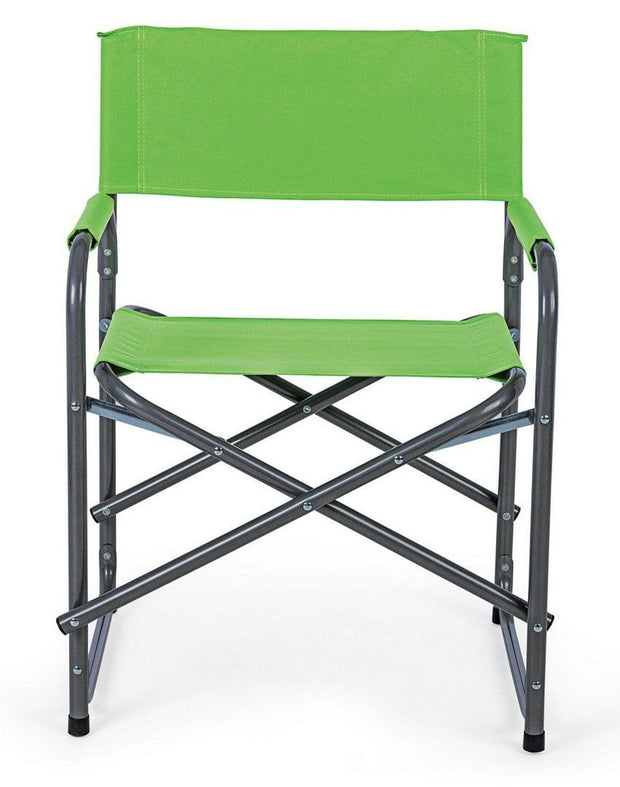 Scaun pliabil de gradina / terasa, din metal, Olbia Verde Lime / Antracit, l55xA47xH78 cm (2)