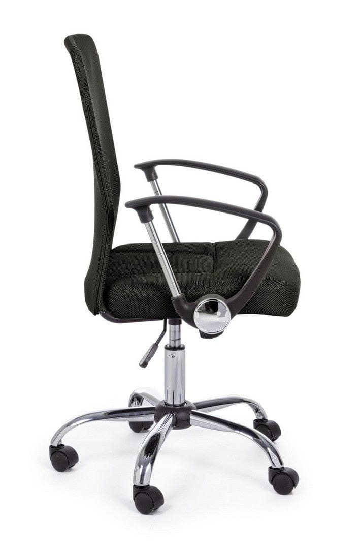 Bizzotto Scaun de birou ergonomic, tapitat cu stofa Brisbane, l57,5xA57,5xH96-106 cm
