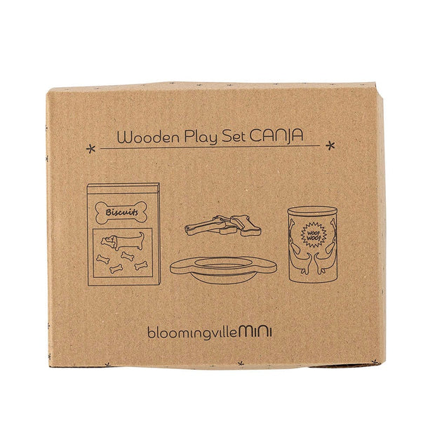 Bloomingville Serviciu din MDF, pentru copii, Charlie Maro, L15xl14xH14 cm, 7 piese